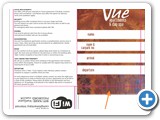 Card Holder layout special - Vue front