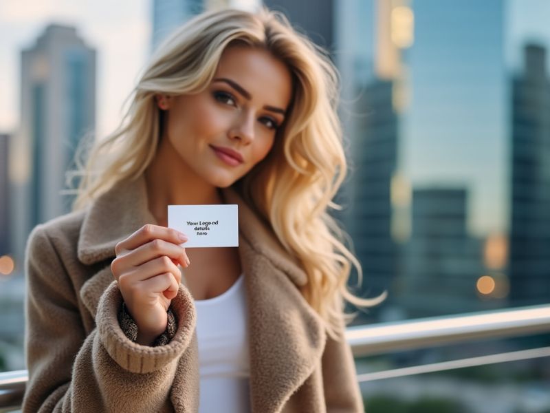 Premium Plastic Business Card