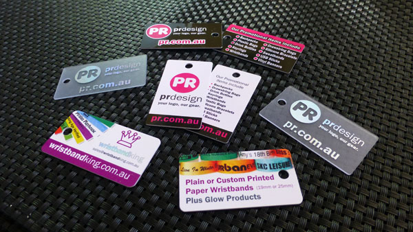 Plastic Key Tags