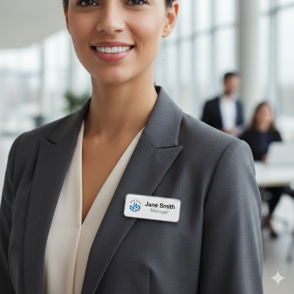 Premium Resin Domed Name Badges Australia