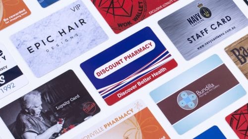 Plastic Cards with Magnetic Stripe Options